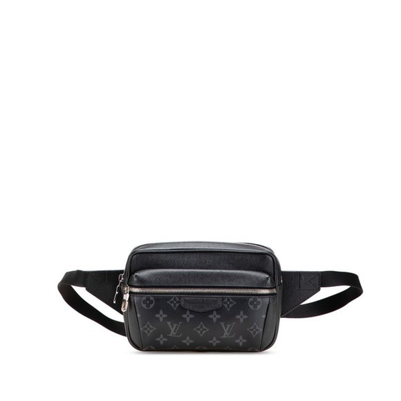 LOUIS VUITTON Black Monogram Leather Hobo Bag - Picture 1 of 9